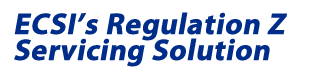 ECSI's Regulation Z Solution
